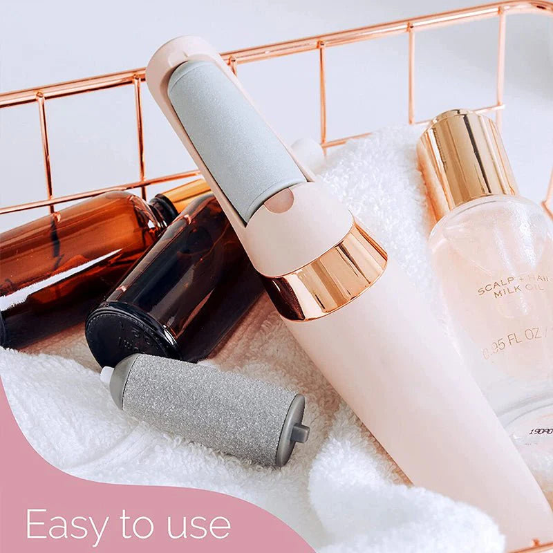 Electric Pedicure Foot File – Rechargeable Callus Remover for Smooth, Soft Feet