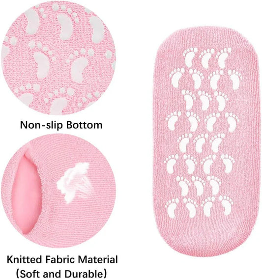 Spa Gel Socks & Gloves – Deep Moisturizing Treatment for Soft Feet