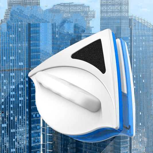 Magnetic Glass Cleaner – Double-Layer Window Wiper Tool