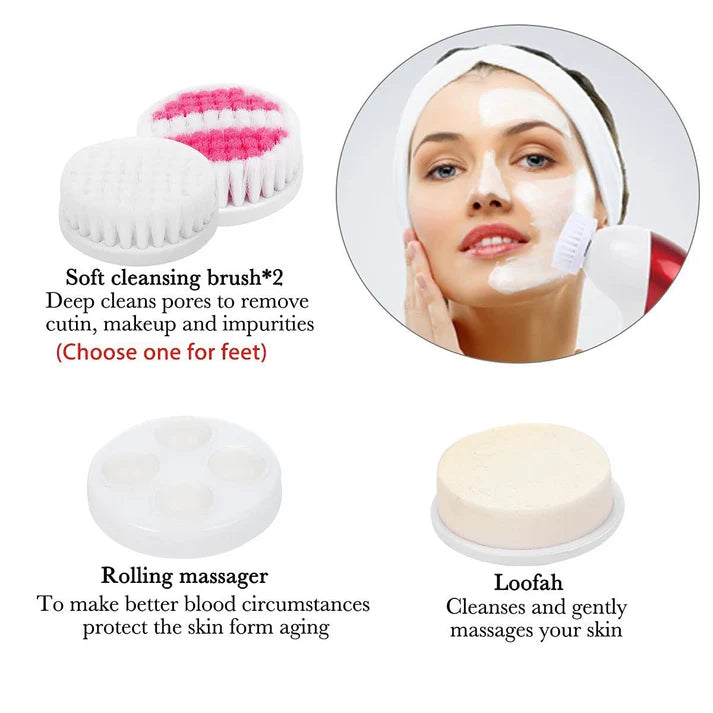 11-in-1 Jade Face Massager – Anti-Puffiness, Firming & Muscle Relaxation Tool for Glowing Skin