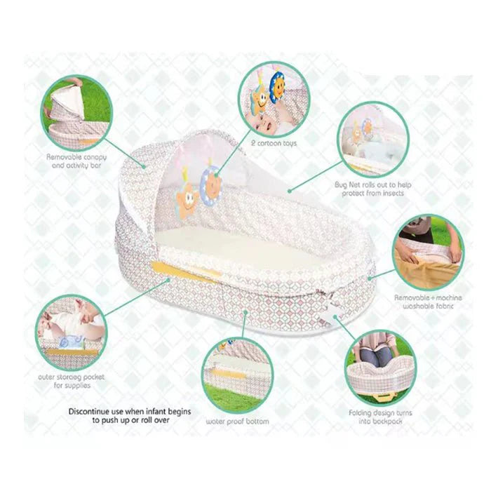 Safe & Breathable Infant Sleeping Nest