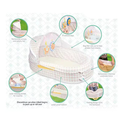 Safe & Breathable Infant Sleeping Nest