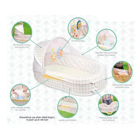 Safe & Breathable Infant Sleeping Nest