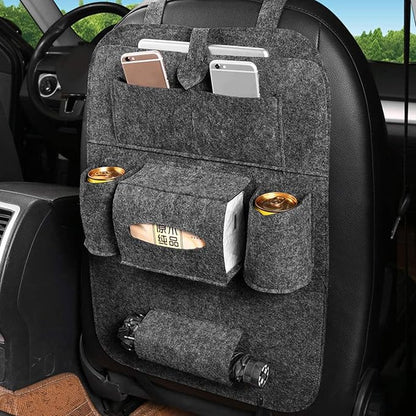 Premium Car Seat Organizer – Multi-Pocket Backseat Storage Bag