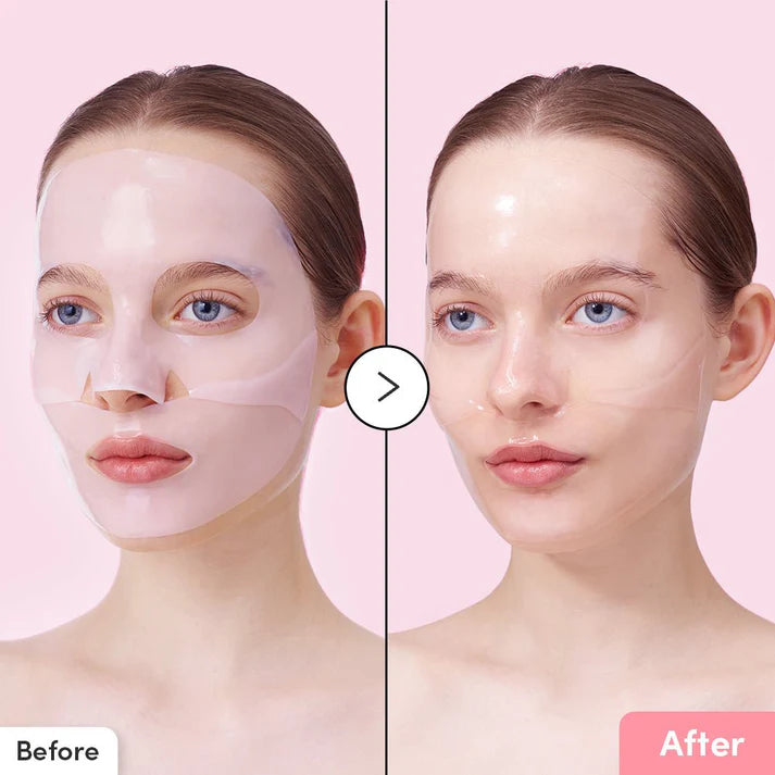 Eqqual Berry Bouncy Day Collagen Glow Up & Pore-Tight Up Hydrogel Mask