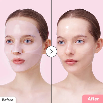 Eqqual Berry Bouncy Day Collagen Glow Up & Pore-Tight Up Hydrogel Mask
