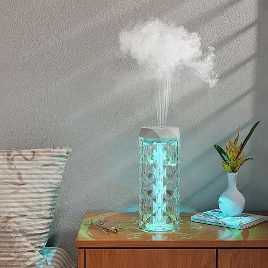 Intelligent Air Humidifier – 1L LED Color-Changing Aroma Diffuser