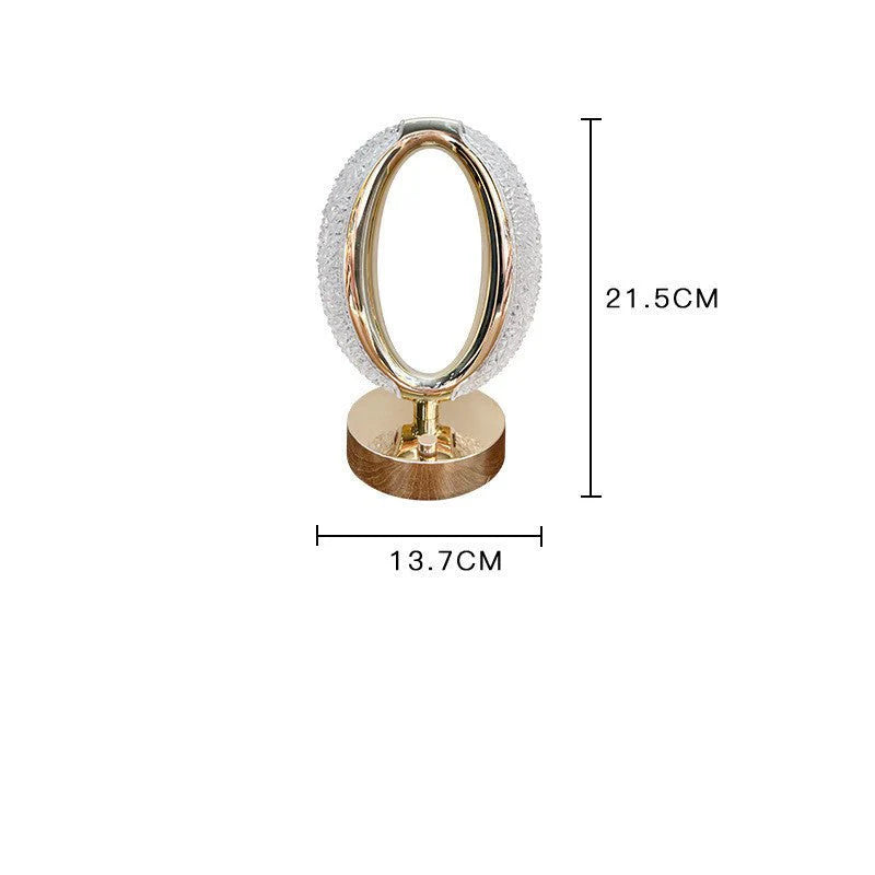 Star Eye LED Crystal Lamp – Ambient Night Light Décor