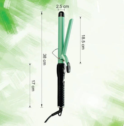 2-in-1 Hair Curler & Straightening Comb with Active Oil Technology